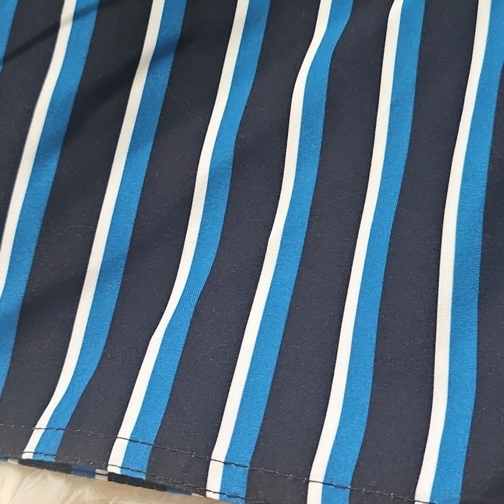 Arizona Striped Swim Shorts with 6.5" Inseam NWT - Picture 4 of 9